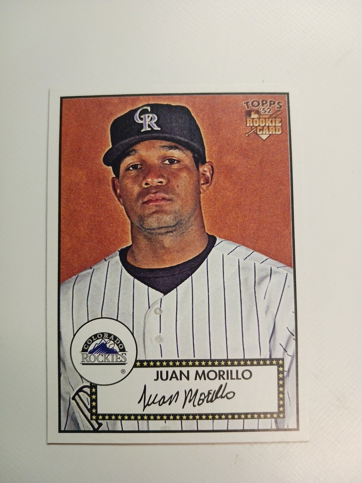 2007 Topps 52 JUAN MORILLO #218 SP Rookie Colorado Rockies
